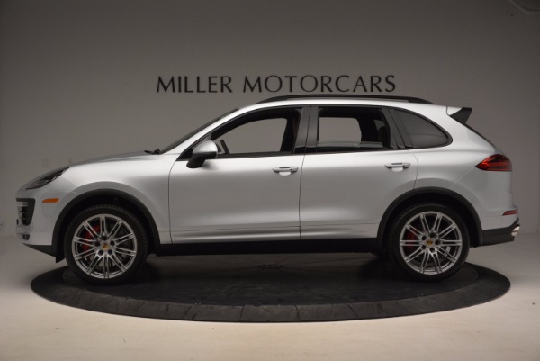 Used 2016 Porsche Cayenne Turbo for sale Sold at McLaren Greenwich in Greenwich CT 06830 3