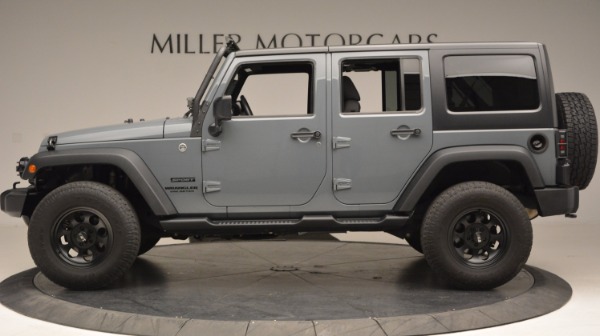 Used 2014 Jeep Wrangler Unlimited Sport for sale Sold at McLaren Greenwich in Greenwich CT 06830 3