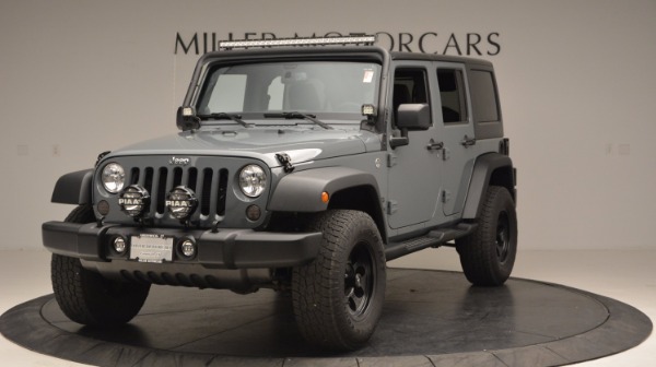 Used 2014 Jeep Wrangler Unlimited Sport for sale Sold at McLaren Greenwich in Greenwich CT 06830 1