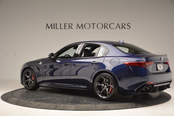 New 2017 Alfa Romeo Giulia Quadrifoglio for sale Sold at McLaren Greenwich in Greenwich CT 06830 4