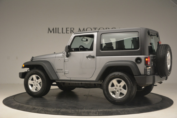 Used 2015 Jeep Wrangler Sport for sale Sold at McLaren Greenwich in Greenwich CT 06830 4