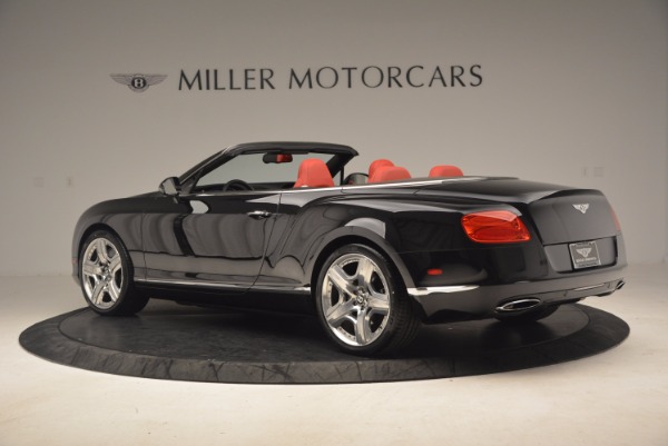 Used 2012 Bentley Continental GT W12 Convertible for sale Sold at McLaren Greenwich in Greenwich CT 06830 4