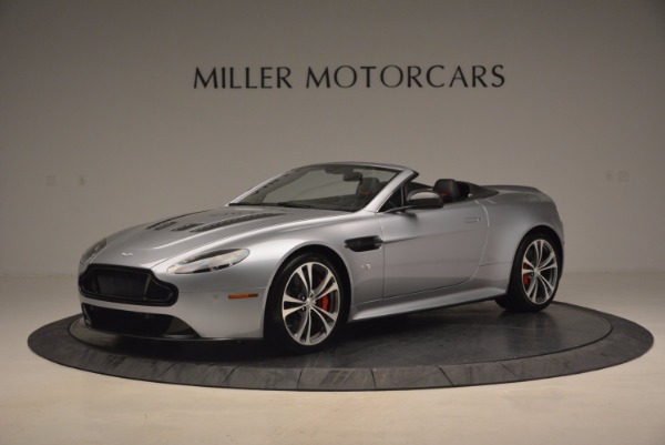 Used 2015 Aston Martin V12 Vantage S Roadster for sale Sold at McLaren Greenwich in Greenwich CT 06830 1