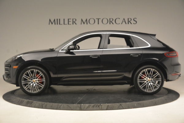 Used 2016 Porsche Macan Turbo for sale Sold at McLaren Greenwich in Greenwich CT 06830 3