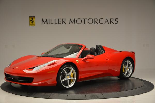 Used 2014 Ferrari 458 Spider for sale Sold at McLaren Greenwich in Greenwich CT 06830 2