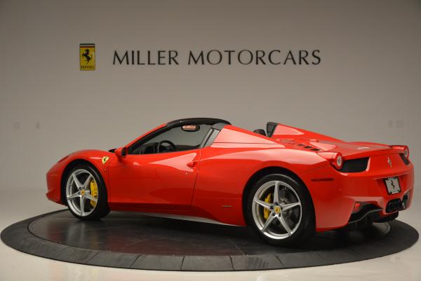 Used 2014 Ferrari 458 Spider for sale Sold at McLaren Greenwich in Greenwich CT 06830 4