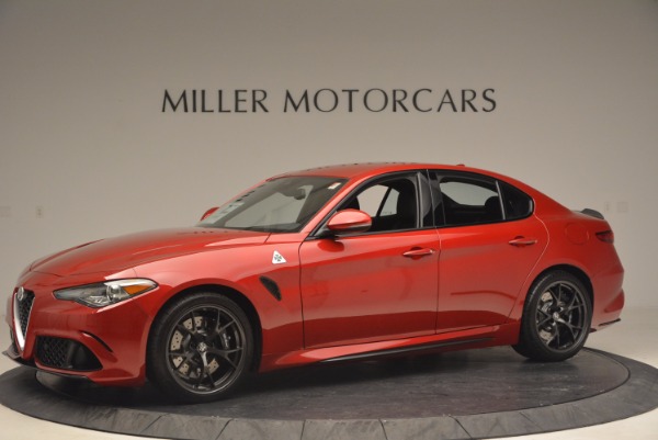 New 2017 Alfa Romeo Giulia Quadrifoglio Quadrifoglio for sale Sold at McLaren Greenwich in Greenwich CT 06830 2