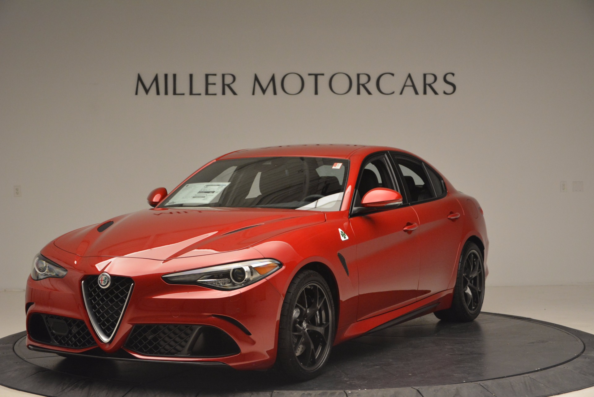 New 2017 Alfa Romeo Giulia Quadrifoglio Quadrifoglio for sale Sold at McLaren Greenwich in Greenwich CT 06830 1