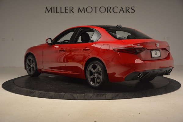 New 2017 Alfa Romeo Giulia Ti Sport Q4 for sale Sold at McLaren Greenwich in Greenwich CT 06830 4