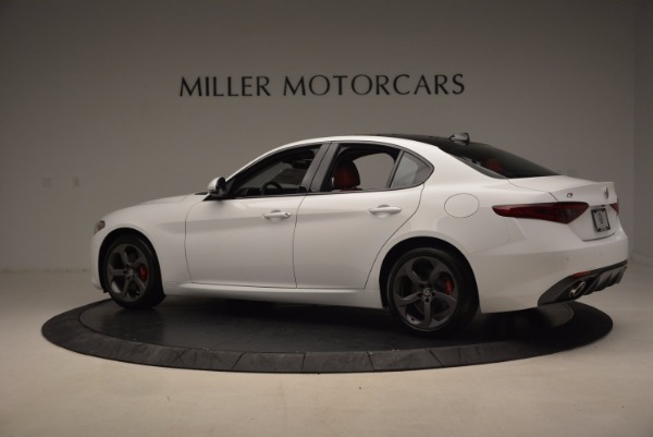 New 2017 Alfa Romeo Giulia Q4 for sale Sold at McLaren Greenwich in Greenwich CT 06830 4