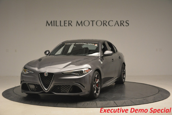 New 2017 Alfa Romeo Giulia Quadrifoglio for sale Sold at McLaren Greenwich in Greenwich CT 06830 1