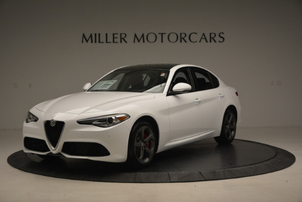 New 2017 Alfa Romeo Giulia Ti Sport Q4 for sale Sold at McLaren Greenwich in Greenwich CT 06830 1