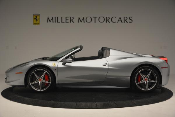 Used 2013 Ferrari 458 Spider for sale Sold at McLaren Greenwich in Greenwich CT 06830 3