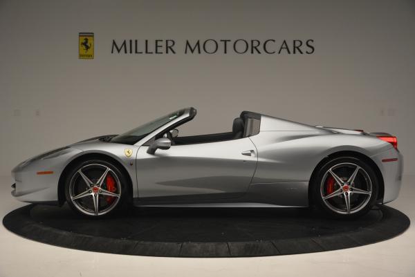 Used 2013 Ferrari 458 Spider for sale Sold at McLaren Greenwich in Greenwich CT 06830 3