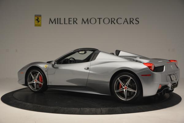 Used 2013 Ferrari 458 Spider for sale Sold at McLaren Greenwich in Greenwich CT 06830 4