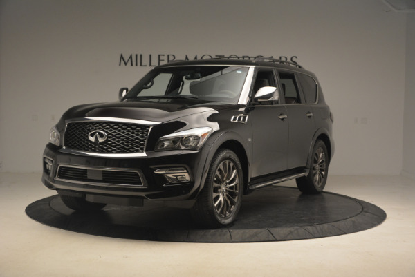 Used 2015 INFINITI QX80 Limited 4WD for sale Sold at McLaren Greenwich in Greenwich CT 06830 1
