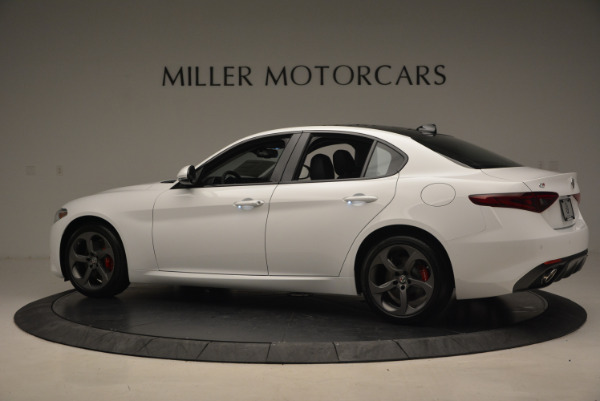 New 2017 Alfa Romeo Giulia Ti Sport Q4 for sale Sold at McLaren Greenwich in Greenwich CT 06830 4