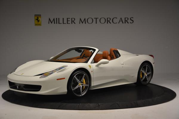 Used 2012 Ferrari 458 Spider for sale Sold at McLaren Greenwich in Greenwich CT 06830 2