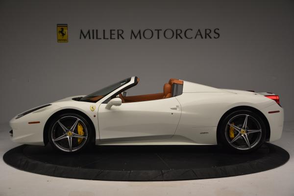 Used 2012 Ferrari 458 Spider for sale Sold at McLaren Greenwich in Greenwich CT 06830 3