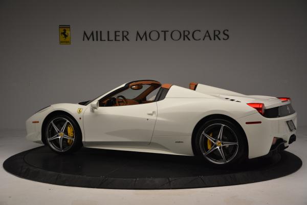 Used 2012 Ferrari 458 Spider for sale Sold at McLaren Greenwich in Greenwich CT 06830 4