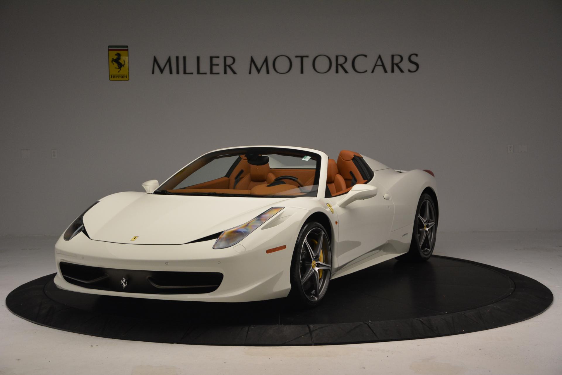 Used 2012 Ferrari 458 Spider for sale Sold at McLaren Greenwich in Greenwich CT 06830 1