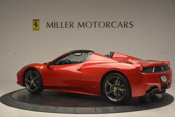 Used 2013 Ferrari 458 Spider for sale Sold at McLaren Greenwich in Greenwich CT 06830 4