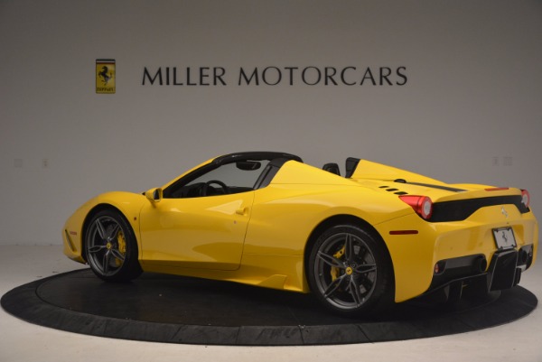 Used 2015 Ferrari 458 Speciale Aperta for sale Sold at McLaren Greenwich in Greenwich CT 06830 4