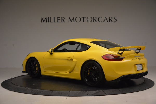Used 2016 Porsche Cayman GT4 for sale Sold at McLaren Greenwich in Greenwich CT 06830 4