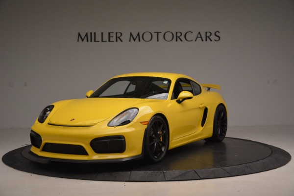 Used 2016 Porsche Cayman GT4 for sale Sold at McLaren Greenwich in Greenwich CT 06830 1