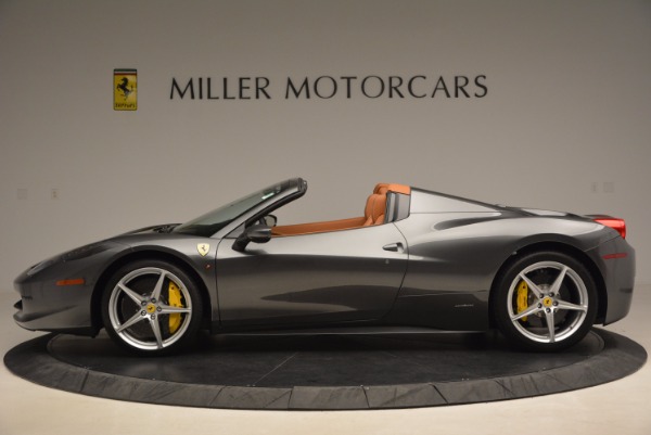 Used 2015 Ferrari 458 Spider for sale Sold at McLaren Greenwich in Greenwich CT 06830 3