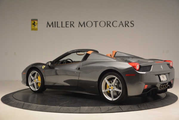 Used 2015 Ferrari 458 Spider for sale Sold at McLaren Greenwich in Greenwich CT 06830 4