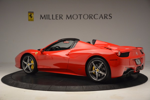 Used 2014 Ferrari 458 Spider for sale Sold at McLaren Greenwich in Greenwich CT 06830 4