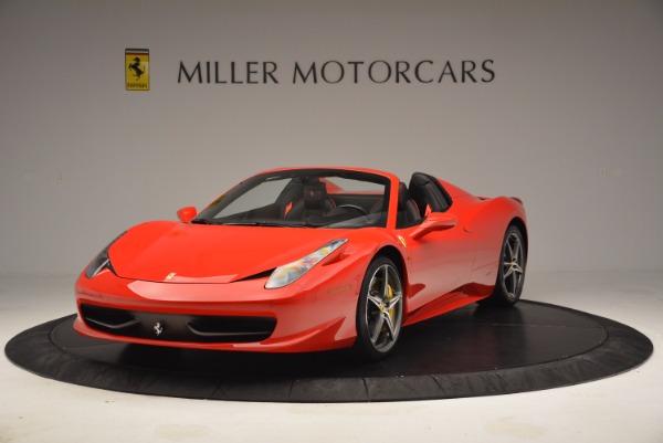 Used 2014 Ferrari 458 Spider for sale Sold at McLaren Greenwich in Greenwich CT 06830 1