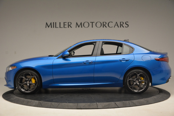 New 2017 Alfa Romeo Giulia Ti Sport Q4 for sale Sold at McLaren Greenwich in Greenwich CT 06830 3