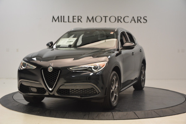 New 2018 Alfa Romeo Stelvio Q4 for sale Sold at McLaren Greenwich in Greenwich CT 06830 1