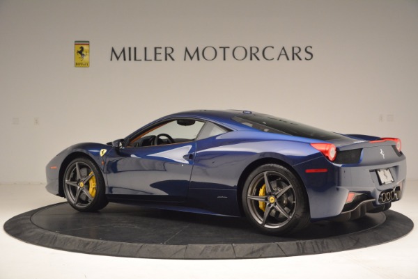 Used 2013 Ferrari 458 Italia for sale Sold at McLaren Greenwich in Greenwich CT 06830 4