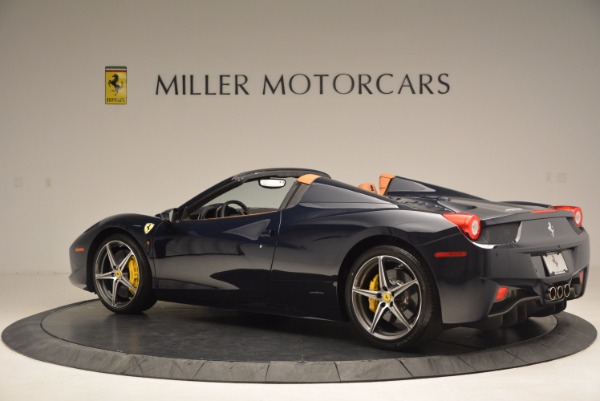 Used 2015 Ferrari 458 Spider for sale Sold at McLaren Greenwich in Greenwich CT 06830 4