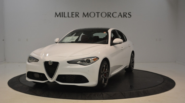 New 2017 Alfa Romeo Giulia Ti Sport Q4 for sale Sold at McLaren Greenwich in Greenwich CT 06830 1