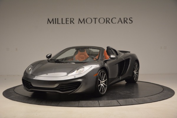 Used 2014 McLaren MP4-12C SPIDER Convertible for sale Sold at McLaren Greenwich in Greenwich CT 06830 2