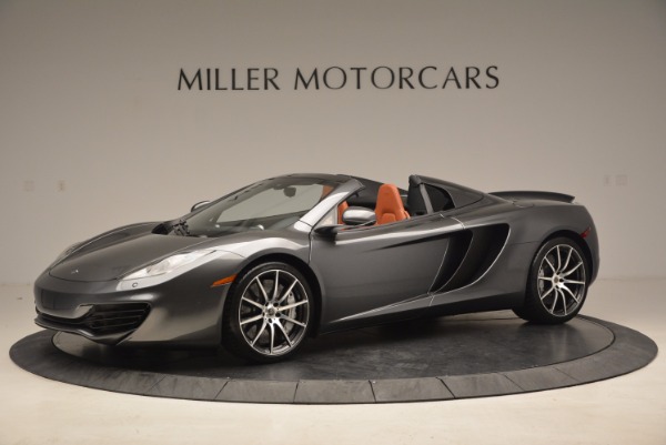 Used 2014 McLaren MP4-12C SPIDER Convertible for sale Sold at McLaren Greenwich in Greenwich CT 06830 1