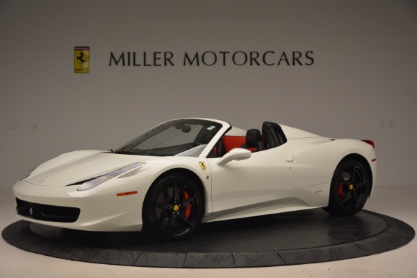 Used 2015 Ferrari 458 Spider for sale Sold at McLaren Greenwich in Greenwich CT 06830 2