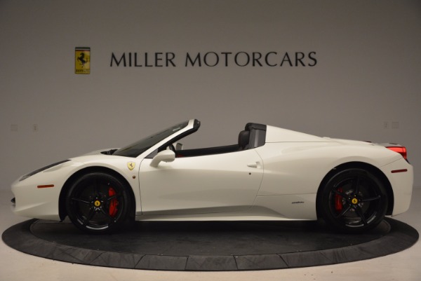 Used 2015 Ferrari 458 Spider for sale Sold at McLaren Greenwich in Greenwich CT 06830 3