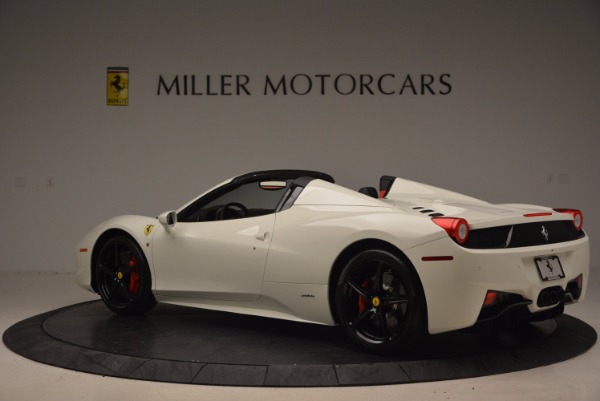 Used 2015 Ferrari 458 Spider for sale Sold at McLaren Greenwich in Greenwich CT 06830 4