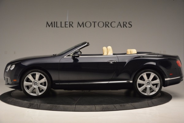 Used 2012 Bentley Continental GTC for sale Sold at McLaren Greenwich in Greenwich CT 06830 3