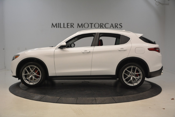 New 2018 Alfa Romeo Stelvio Q4 for sale Sold at McLaren Greenwich in Greenwich CT 06830 3