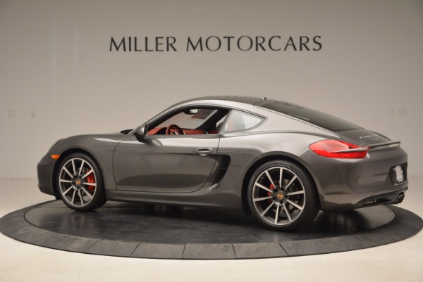 Used 2014 Porsche Cayman S S for sale Sold at McLaren Greenwich in Greenwich CT 06830 4