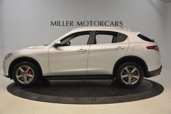 New 2018 Alfa Romeo Stelvio Q4 for sale Sold at McLaren Greenwich in Greenwich CT 06830 3