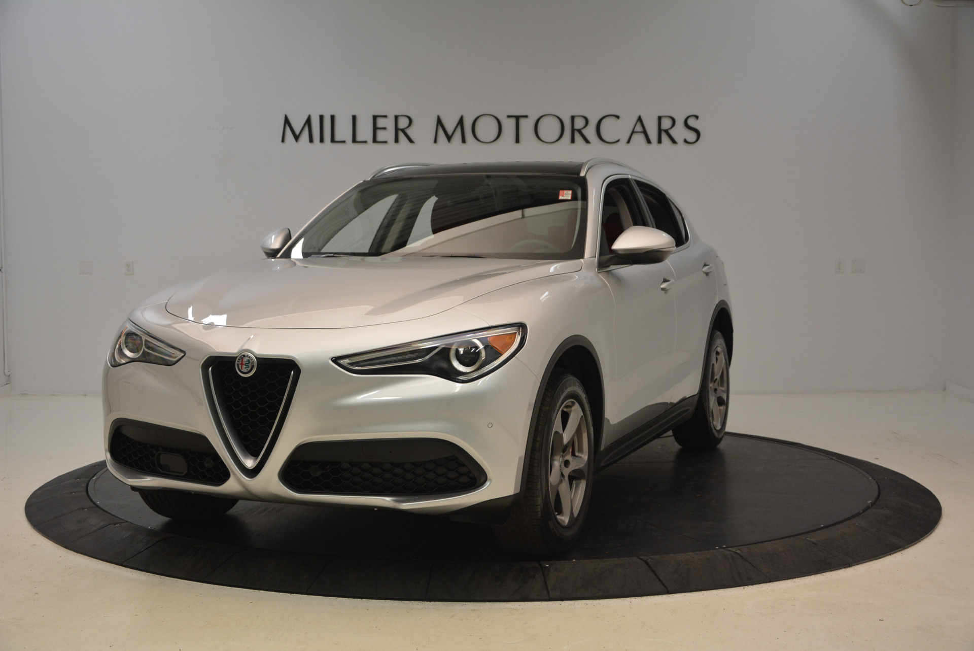 New 2018 Alfa Romeo Stelvio Q4 for sale Sold at McLaren Greenwich in Greenwich CT 06830 1