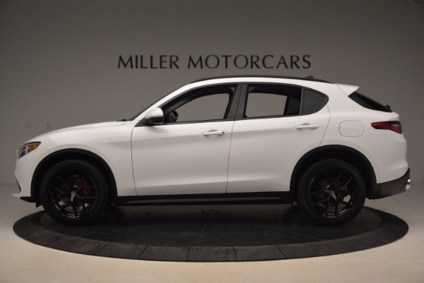 New 2018 Alfa Romeo Stelvio Sport Q4 for sale Sold at McLaren Greenwich in Greenwich CT 06830 3