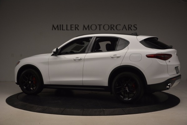 New 2018 Alfa Romeo Stelvio Sport Q4 for sale Sold at McLaren Greenwich in Greenwich CT 06830 4